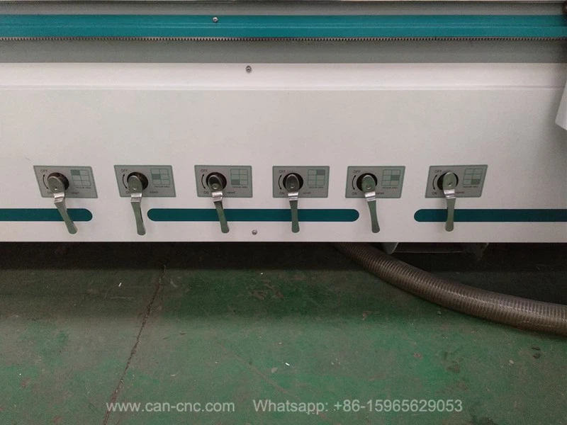 1325 3 axis CNC router vacuum valve