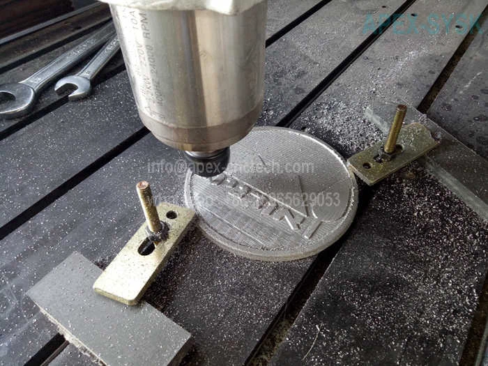 advertising application made by 24x36 Inch Cnc Router For Aluminum Wood 3