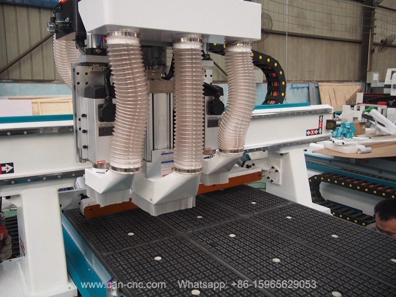Pneumatic Atc Cnc Router with 3 spindles Pneumatic Atc Cnc Router with 3 spindles