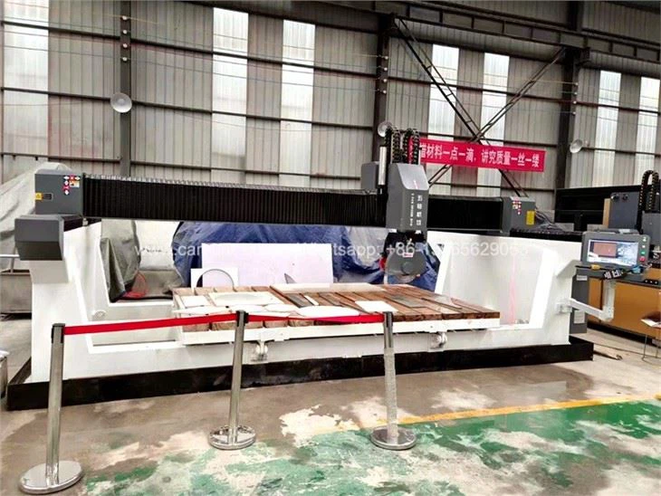 5 axis cnc stone cutting machine (2)