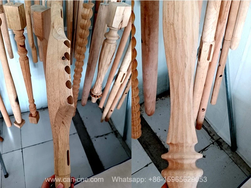 irregular woodworking turning drilling cnc lathe samples application (3)